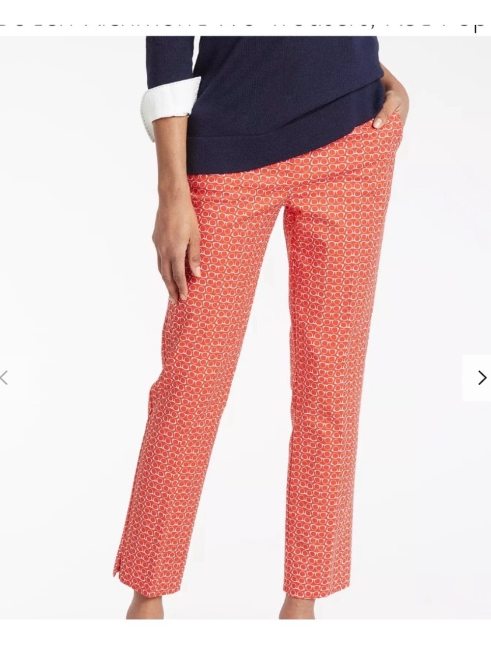 Boden Richmond Pant Eyeglass Print